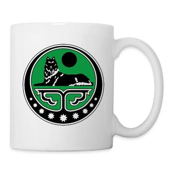 Chechen Geschenk Tschetschenien Dagestan Grosny - Tasse - Weiß - Rechts