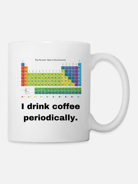 Geschenk für Chemielehrer - Tasse - Weiß