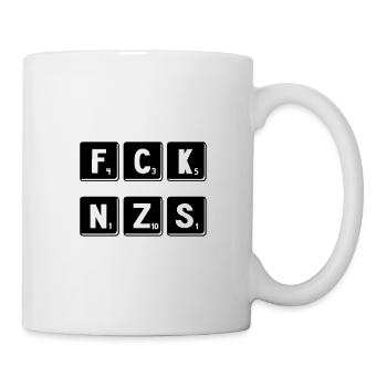 FCK NZS - Mug blanc - blanc - Droite