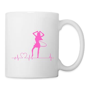 Hula Girl Pink - Mug - white - Right