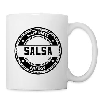 Salsa - Happiness & Energy - Mug - white - Right
