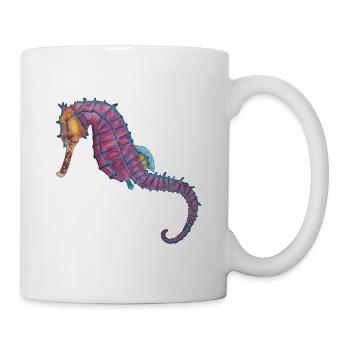 Seahorse Seahorse Seahorse - Mug - white - Right