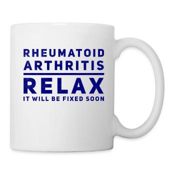 Funny doctors saying arthritis gift - Mug - white - Right