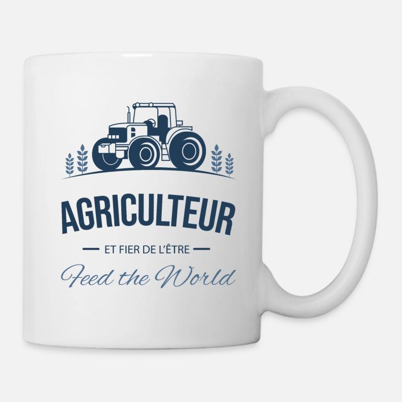 Farmer and Proud to Be - Mug - white