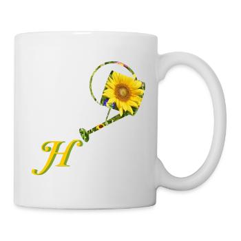 pouring can h - Mug - white - Right