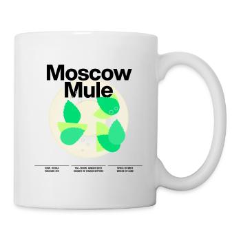 Cocktail Mixology für die Hausbar „Moscow Mule“ - Tasse - Weiß - Rechts