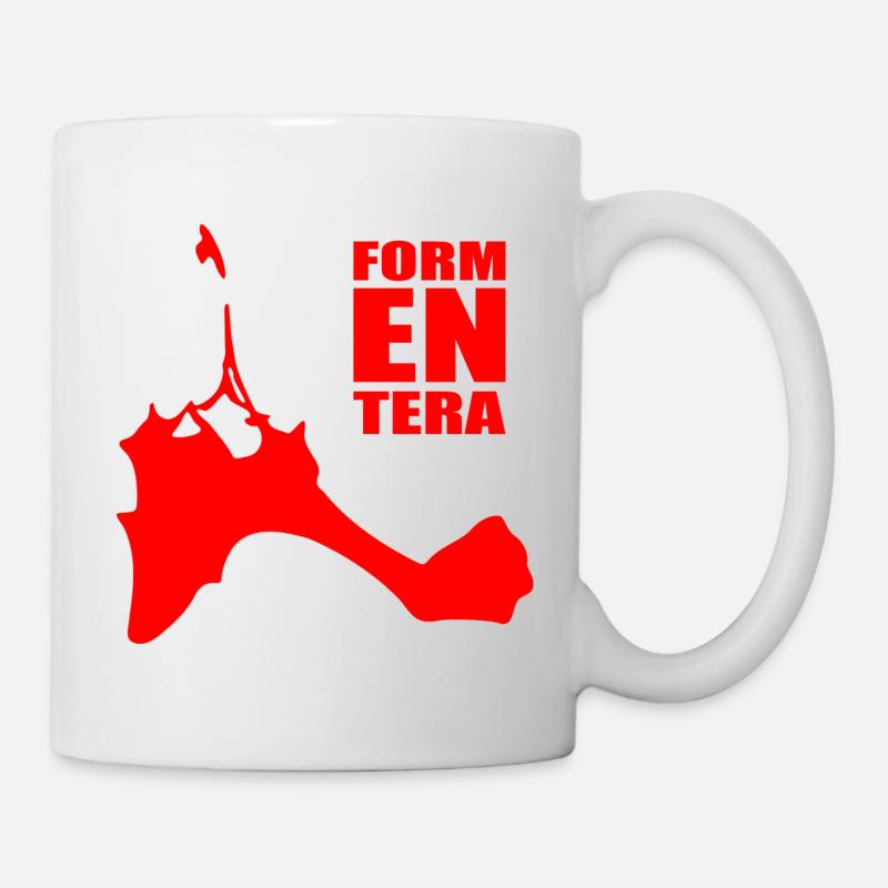 Formentera Balearen - Tasse - Weiß
