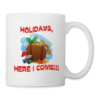 Holidays - Tasse - Weiß - Rechts