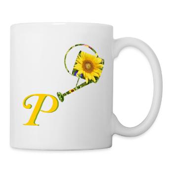 pouring can p - Mug - white - Right