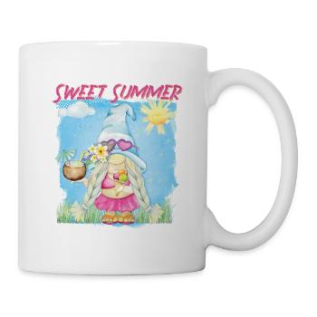 Doux-buzzer - Mug blanc - blanc - Droite