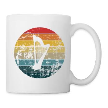 HARPE VINTAGE HARPE - Mug blanc - blanc - Droite