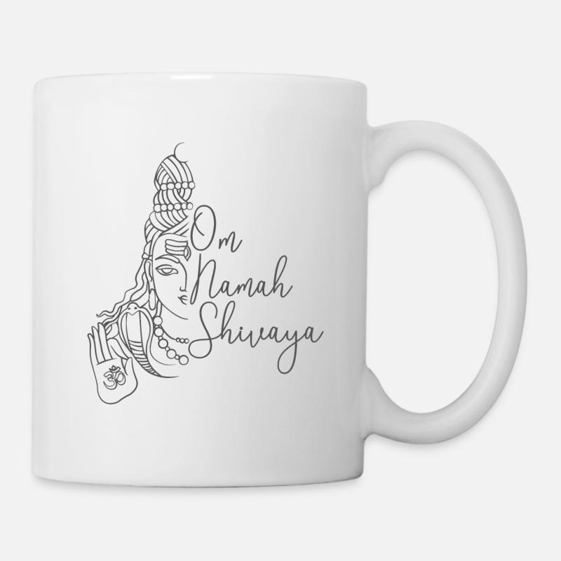 Om Namah Shivaya - Mug - white