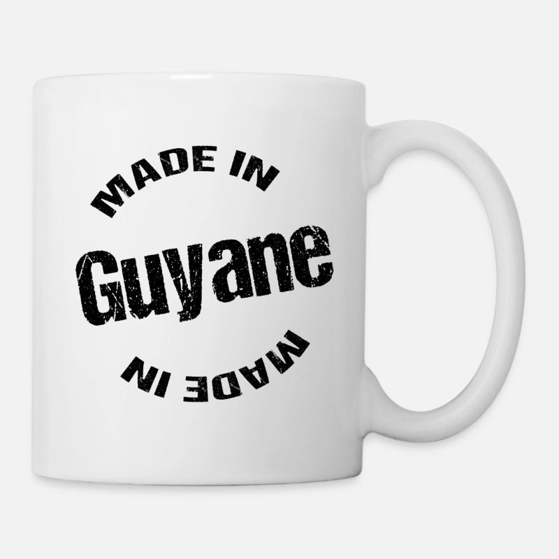 made in guyane - Mug blanc - blanc