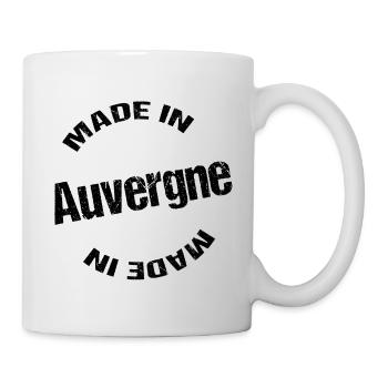 made in auvergne - Mug blanc - blanc - Droite