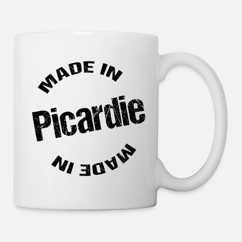 made in picardie - Mug blanc - blanc