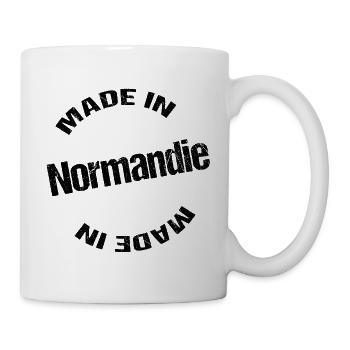 made in Normandy - Mug - white - Right