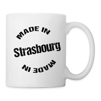 made in strasbourg - Mug - white - Right