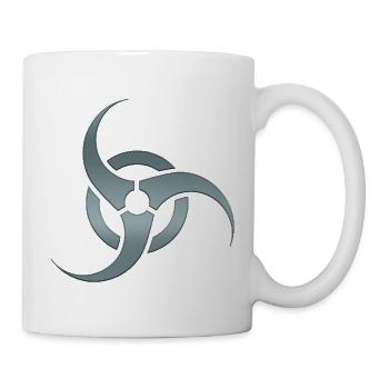 Hacking hacker hacker computer cybersecurity - Mug - white - Right