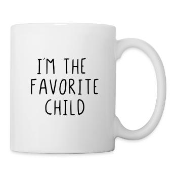 Dans the favorite child - Mug blanc - blanc - Droite