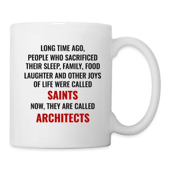 Architect Architecture Student Architectural Funny - Mug - white - Right