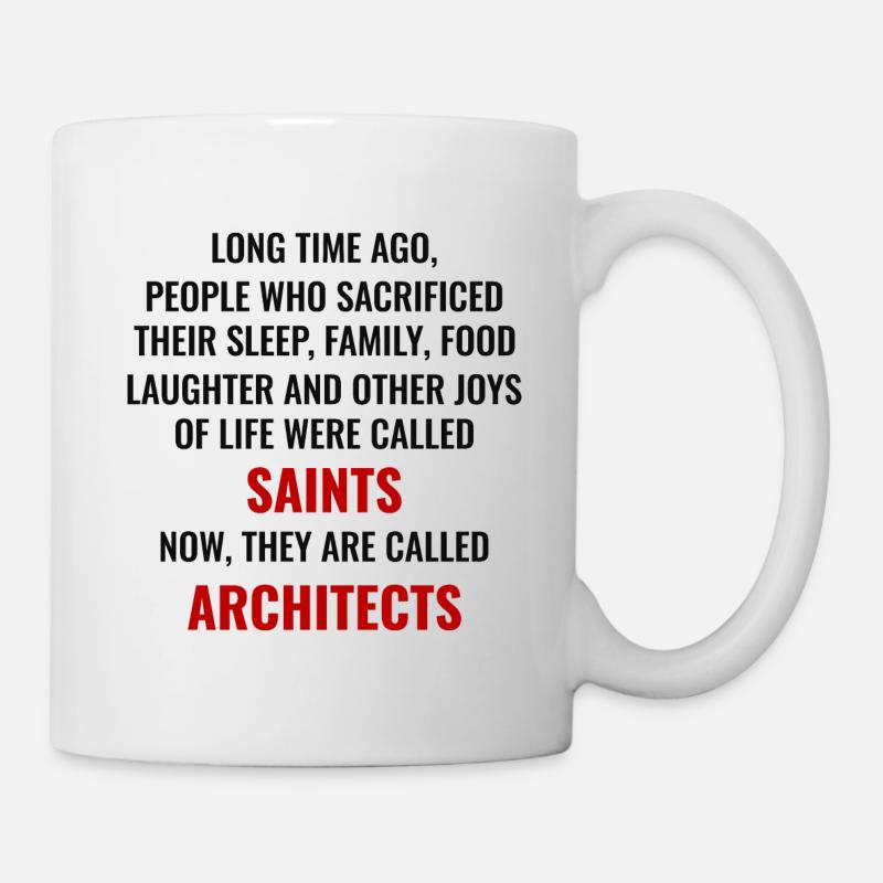Architecte Architecte Étudiant Architecte Drôle - Mug blanc - blanc