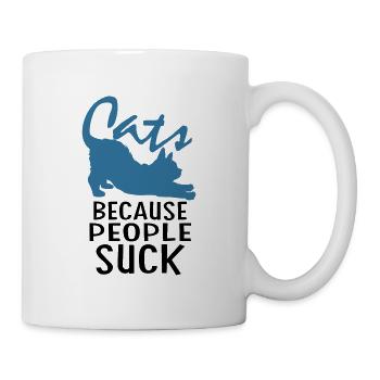 People suck - Mug - white - Right