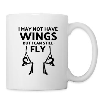 Aerial Silks Dancer Aerialist Air Yoga Acrobatics - Mug - white - Right