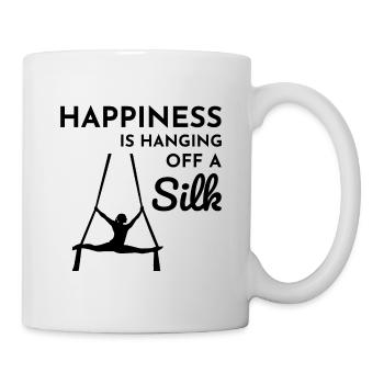 Aerial Silks Dancer Aerialist Air Yoga Acrobatics - Mug - white - Right