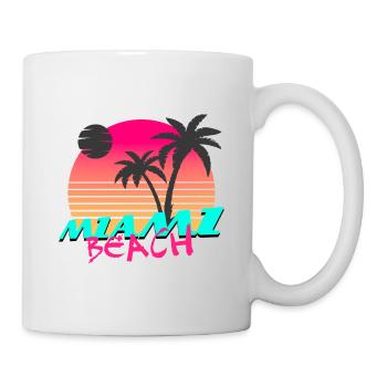 Miami Beach - Mug - white - Right