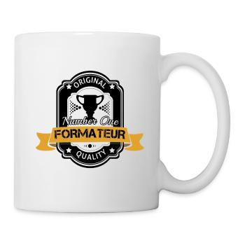 Formateur original number one cadeau - Mug blanc - blanc - Droite