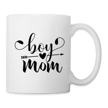 Boy Mom - Boy Mama - Mug - white - Right