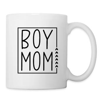 Boy Mom - Boy Mama Mom Of Boys - Mug - white - Right