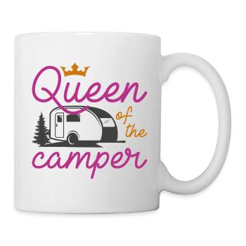 Queen Of The Camper - Mug - white - Right