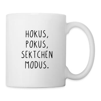 Hokus pokus sektchen modus - Tasse - Weiß - Rechts