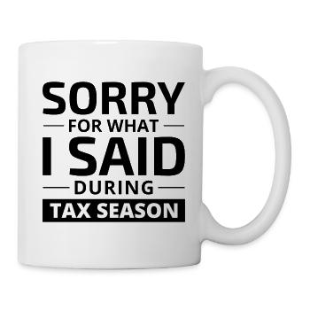 Accountant Accounting Cpa Funny Saying Gift - Mug - white - Right