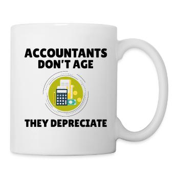 Accountant Accounting Cpa Funny Saying Gift - Mug - white - Right