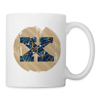 e 16 x - Mug blanc - blanc - Droite