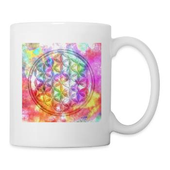 Flower of Life - Look Inside 4 Poster - Mug - white - Right