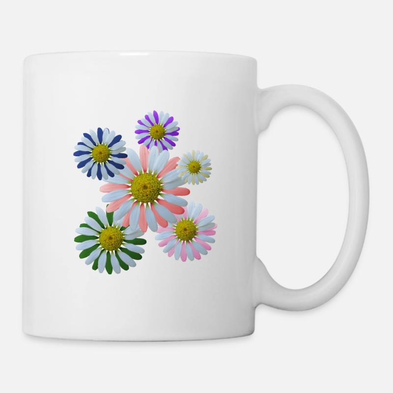 Fleur, Fleur, Fleurs, Fleur, Floral - Mug blanc - blanc