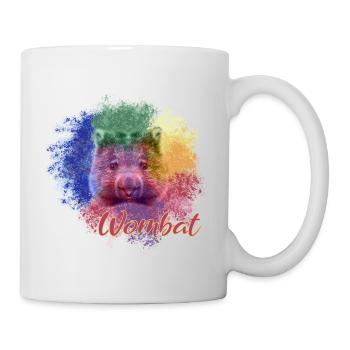 Wombat - Mug blanc - blanc - Droite