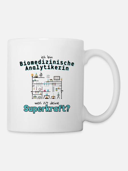 BMA superkraft Labor - Tasse - Weiß