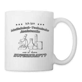 MTA MTLA superkraft - Tasse - Weiß - Rechts