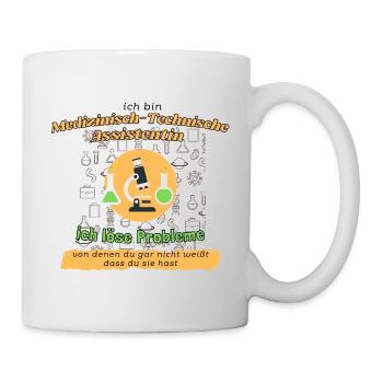 MTA ich löse Probleme - Tasse - Weiß - Rechts