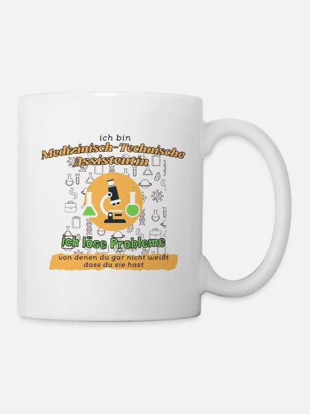 MTA ich löse Probleme - Tasse - Weiß