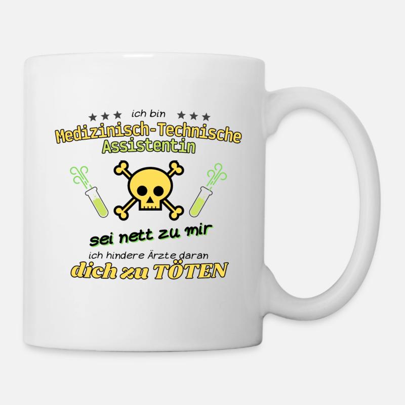 MTA MTLA lustiger Spruch - Tasse - Weiß