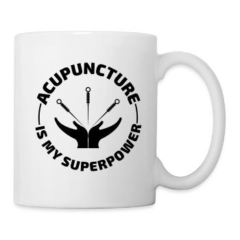 Acupuncture Acupuncturist Chinese Medicine Funny - Mug - white - Right