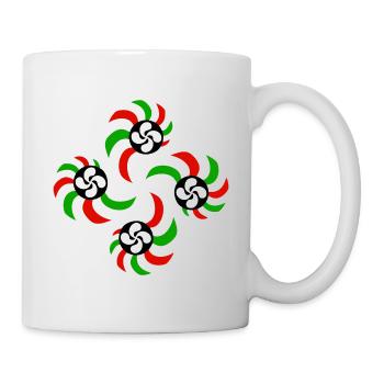 Basque Country Cross - Mug - white - Right