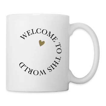 Welcome to this World Design to personalize - Mug - white - Right