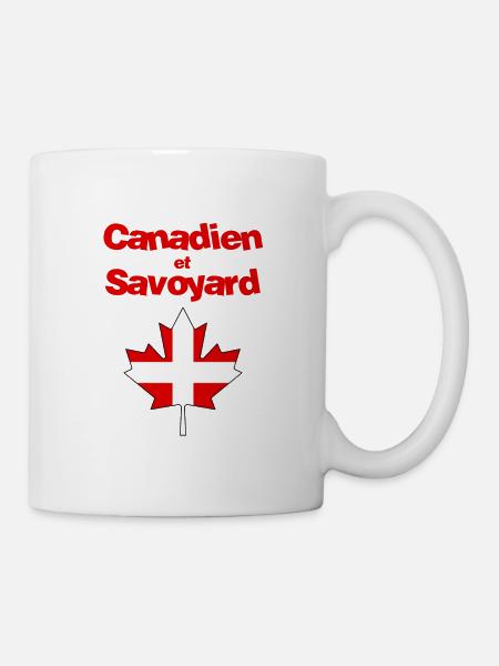 Canadien et Savoyard - Mug blanc - blanc