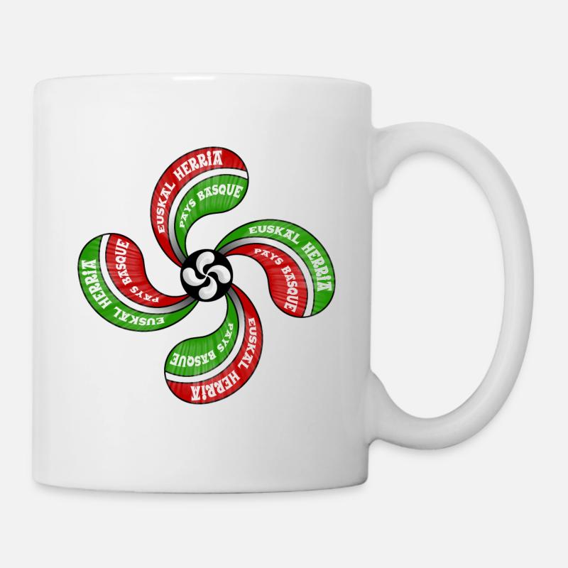 Euskal Herria, pays Basque - Mug blanc - blanc